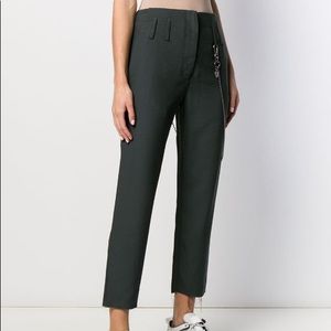 Song For The Mute High Waisted Chain Trousers